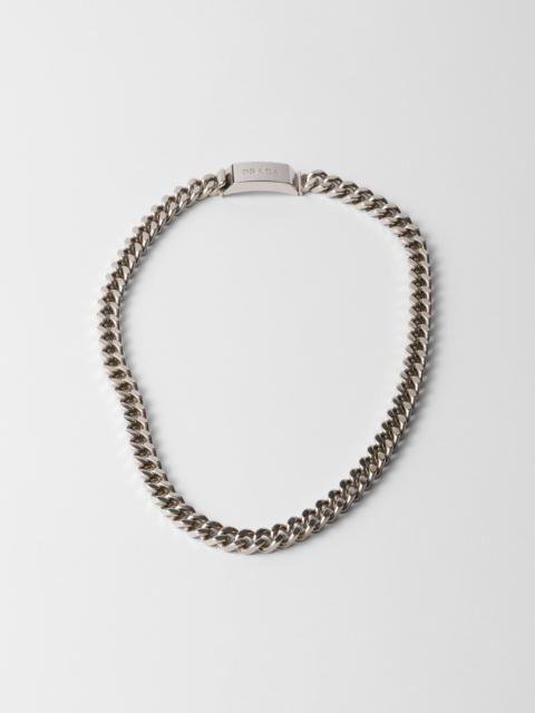 Prada Silver chain necklace
