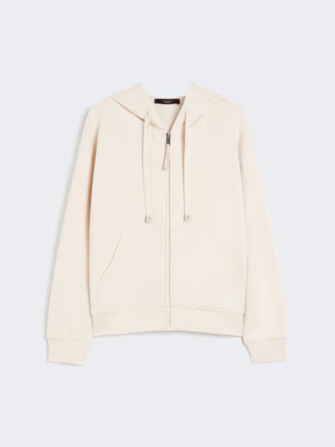 WEEKEND Max Mara CANE Zip-up cotton sweatshirt