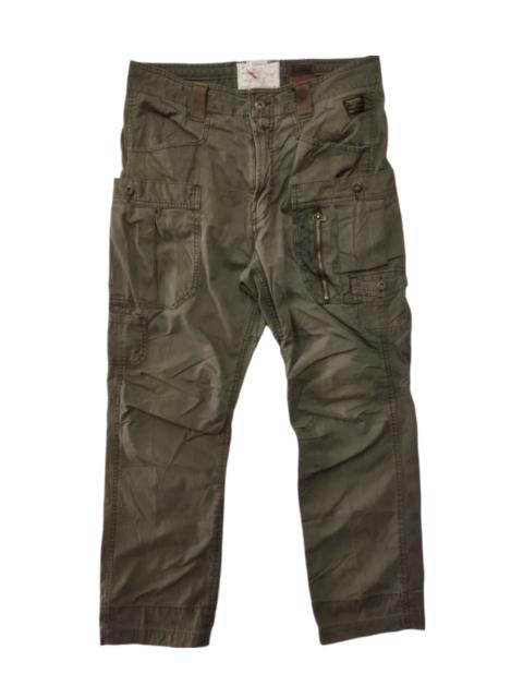 Other Designers Rare - Back Number Vtg Cargo Issue Superior Fitted Multipocket