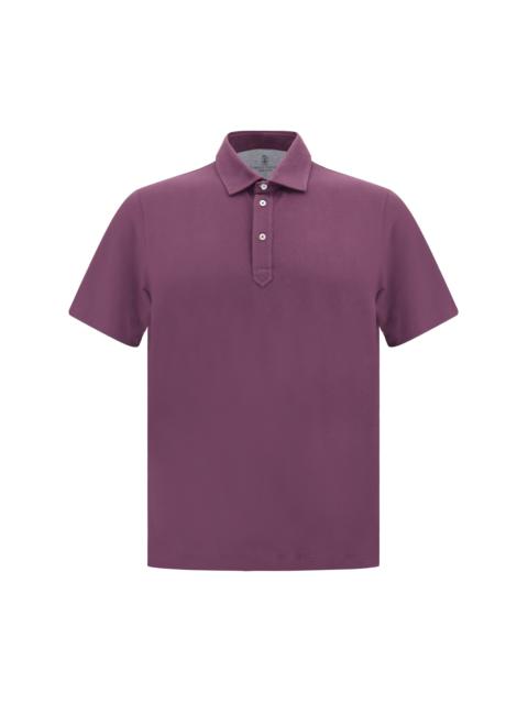 Brunello Cucinelli Brunello Cucinelli Men Monochrome Polo Shirt