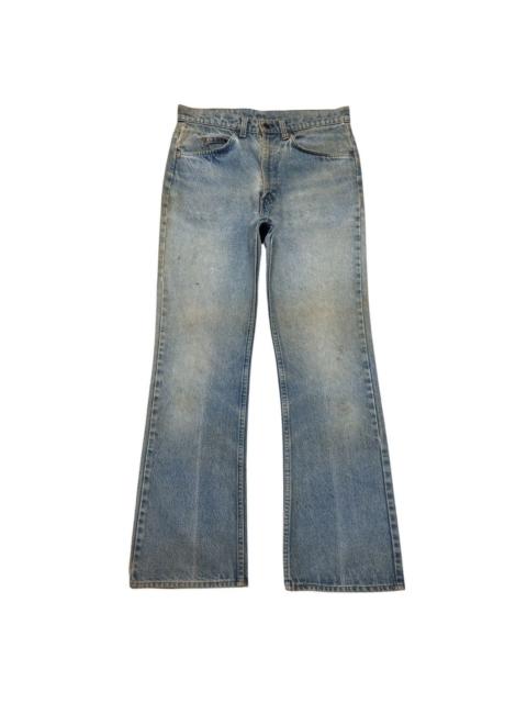 Levi's Vintage Levis 517 Dirty Wash Denim Flare Jeans Hedi Slimane