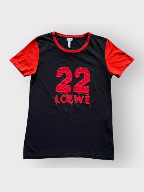 Loewe Loewe Number Patchwork T Shirt
