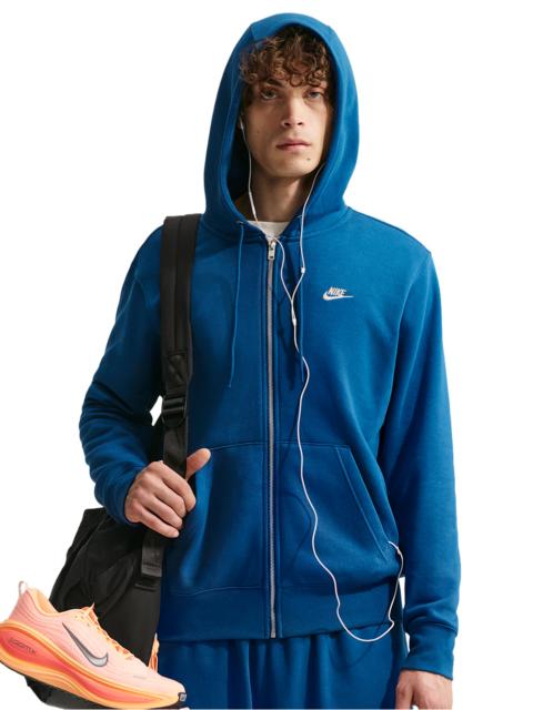 Nike Nike Mens Nike Club Full-Zip Hoodie