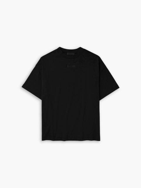 ESSENTIALS Logo-appliquéd cotton-jersey T-shirt