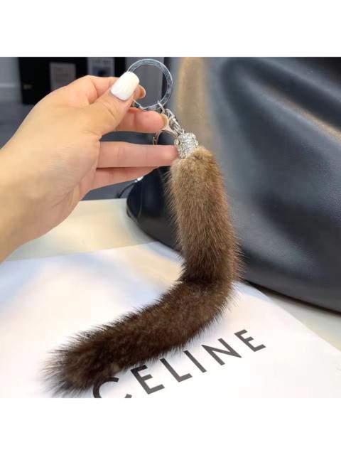 Other Designers Japanese Brand - Real Fur Mink Tail Keychain