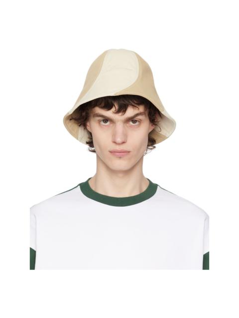 JACQUEMUS Off-White & Beige La Croisière 'The Gelato' Bucket Hat