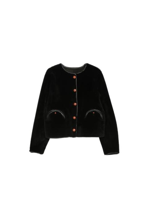 BLAZÉ MILANO Blazé Milano Black Jackets - Faux Fur & Shearling Jackets Women