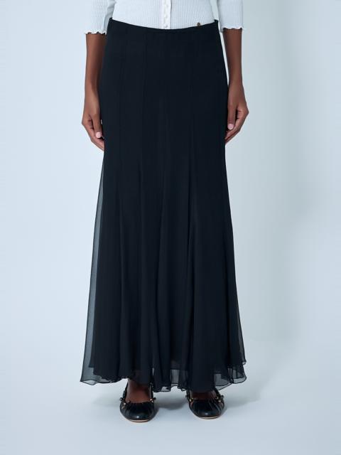 Chloé Fluid Silk Maxi Skirt