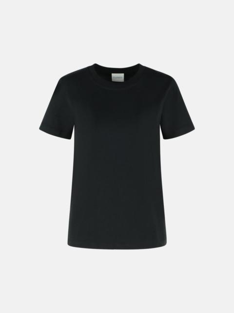 CLOSED BLACK COTTON T-SHIRT