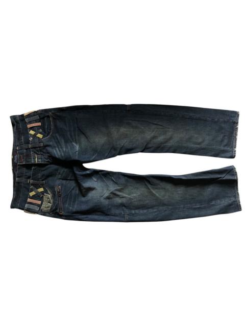 Other Designers Le Grande Bleu (L.G.B.) - Dominate double waist jeans