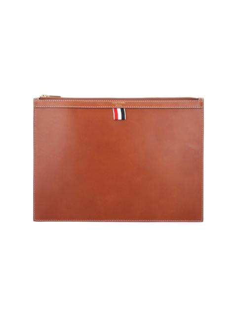 Thom Browne TRICOLOR DETAIL DOCUMENT HOLDER