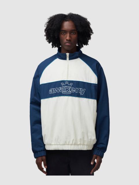 AWAKE NY Nylon quarter zip jacket