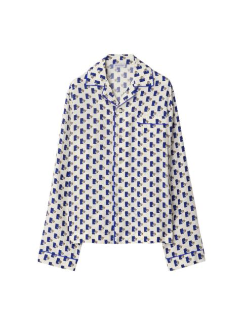 Burberry Postbox Silk Pyjama Shirt