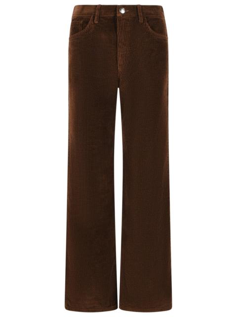Marni Marni Cotton Corduroy Trousers Brown Women