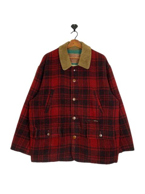 Other Designers Other - Open Gear Checkered Wool Jacket