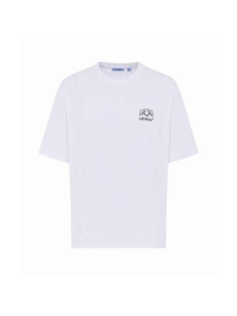 Off-White Off White Men Offline Half Arrow Skate T-Shirt