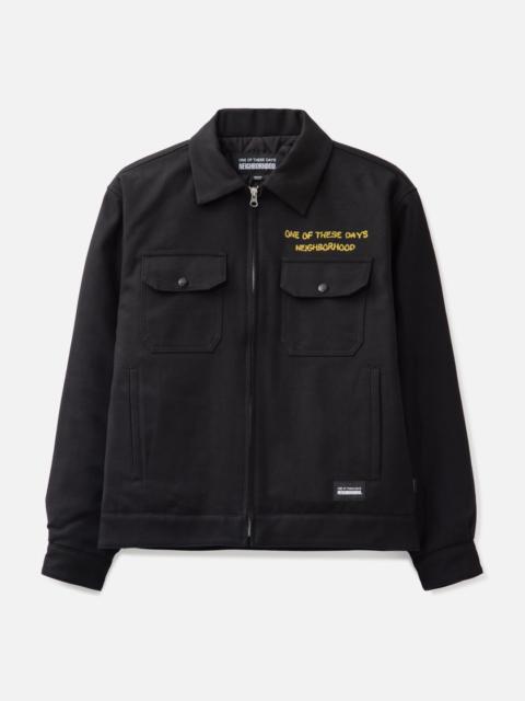 NEIGHBORHOOD NH X OOTD . ZIP WORK JACKET