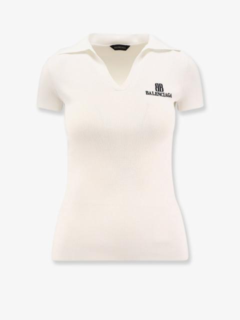 BALENCIAGA Balenciaga Viscose Blend Sweater White Women