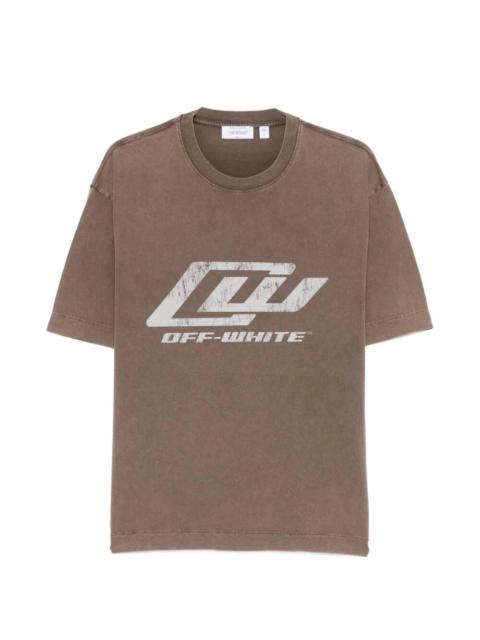 Off-White Off White Men `Owr Skate` Short Sleeve T-Shirt