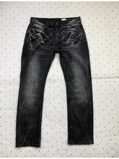 Hysteric Glamour Japanese Brand x Buckaroo flared jeans