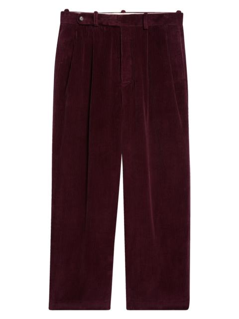 BODE Bode McNab Corduroy Pants in Dark Purple at Nordstrom