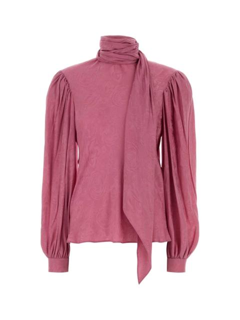 GUCCI Gucci Women Fuchsia Twill Blouse