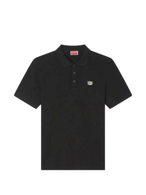 KENZO Kenzo Men Cotton Polo Shirt With Logo Appliqué