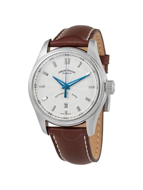 Other Designers Armand Nicolet MH2 Automatic Silver Dial Men's Watch A640A-AG-P140MR2