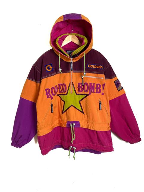 Other Designers Vintage - Rare🔥Vintage Goldwin Rodeo Bomb Multicolor Jacket