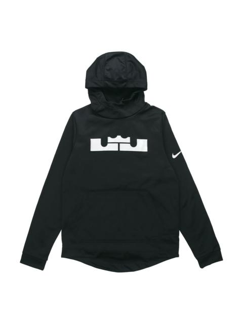 Nike Nike LeBron James Basketball Fleece Lined hooded Pullover Sports Black AQ8318-010
