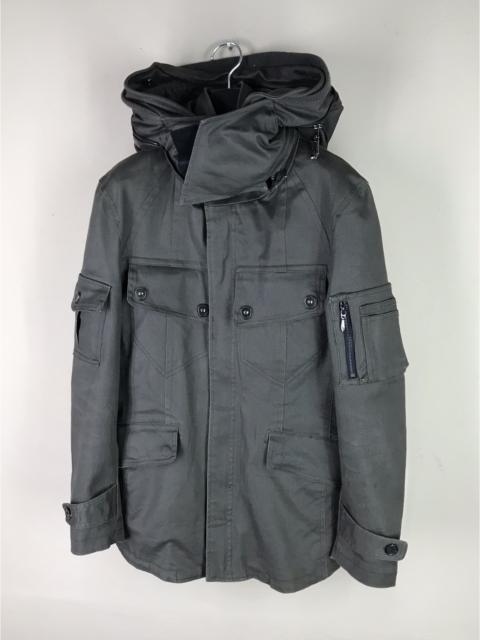 Other Designers Japanese Brand - Luv Maison Jackrose Heavy Khaki Tactical Jacket