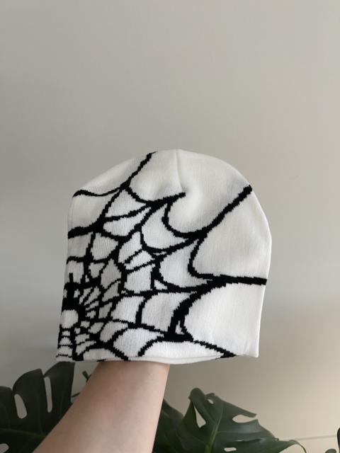 Vintage - STEAL! Y2K Japan Spider Web Beanie White