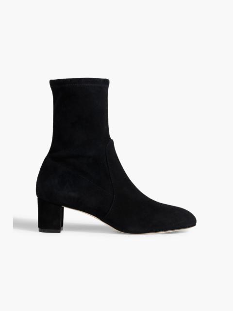 Stuart Weitzman Sofia 50 suede ankle boots