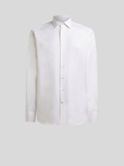 Etro COTTON JACQUARD SHIRT WITH PAISLEY MOTIF AND PEGASO EMBROIDERY