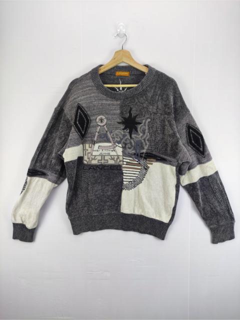 Other Designers Vintage Lancel Embroidered Logo Sweatshirt