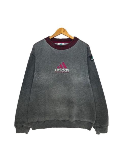 Pick‼️Vintage 90s Adidas Equipment Sweatshirt Grey Sweatshirt
