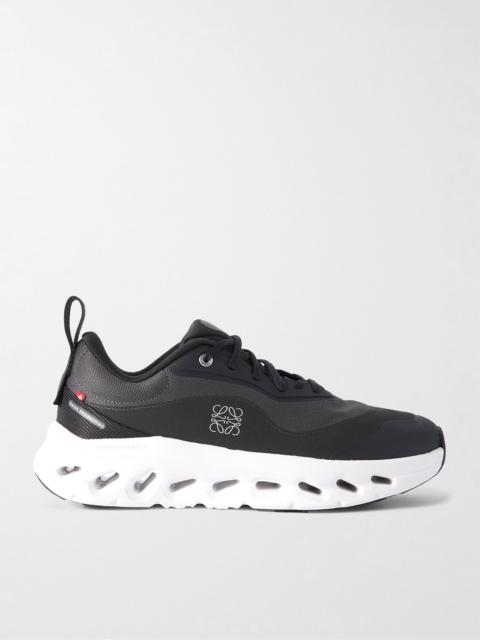 Loewe + ON Cloudtilt 2.0 Stretch-Knit Sneakers Black