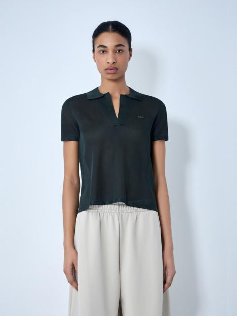LACOSTE Knit Polo Shirt