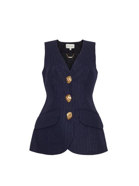 Cara Cara Wes Vest
Sharp Tailoring, Cinched Waist and a Sculpted Flare