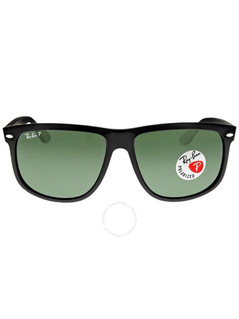 Ray-Ban Ray Ban Boyfriend Polarized Green Rectangular Men's Sunglasses RB4147 601/58 60