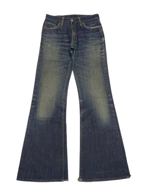 UNDERCOVER EDWIN FLARE DISTRESSED DENIM BOOTCUT UNDERCOVER STYLE DESIGN