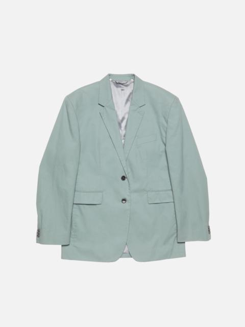 Acne Studios Suit jacket with scarf - Eucalyptus green