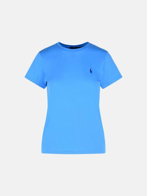 Polo Ralph Lauren LIGHT BLUE COTTON T-SHIRT