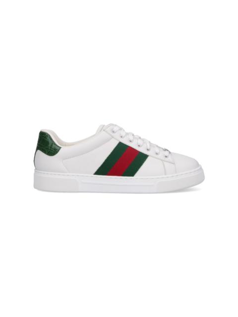 GUCCI "ACE" LOW-TOP SNEAKERS
