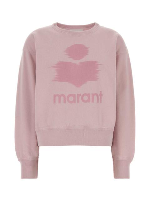 Isabel Marant Étoile Isabel Marant Etoile Women Pastel Pink Cotton Blend Mobyli Sweatshirt