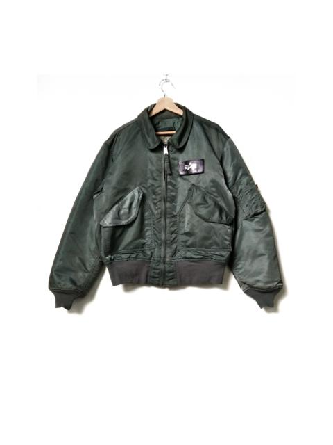 ALPHA INDUSTRIES Vintage Alpha Industries Bomber Flight Jacket