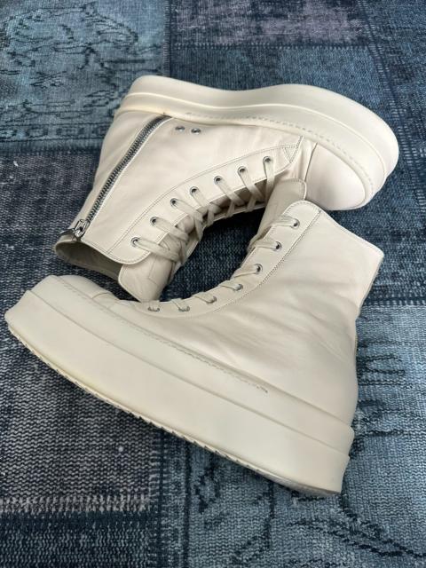 Rick Owens Rick Owens mainline pure white chunky sole large Converse Sneakers