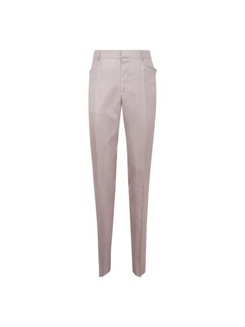 silk trousers