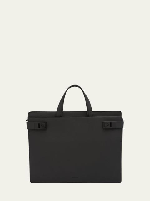 FERRAGAMO Men's Medium Leather Briefcase