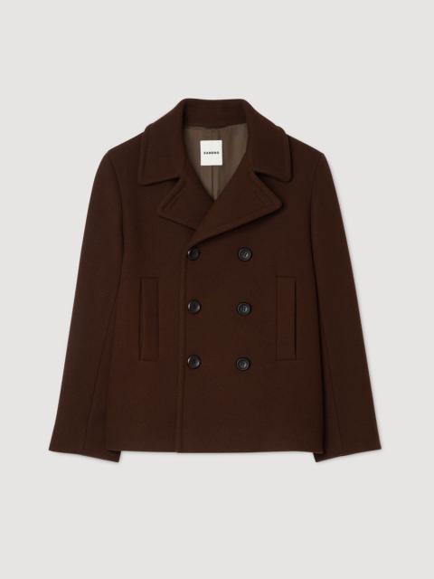 Sandro WOOL PEA COAT